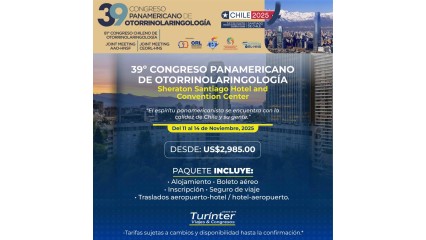 XXXIX Congreso Panamericano de Otorrinolaringología